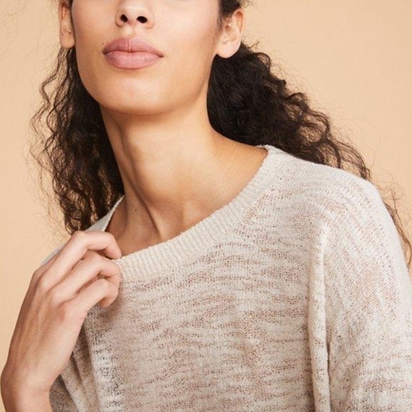 NWT Lou & Grey Dolman Knit Sweater in Natural Oat - Picture 2 of 7